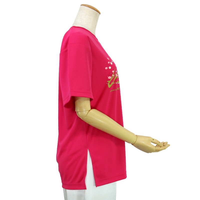 ＊＊吸汗ドライTシャツ 華【半袖・プリント】