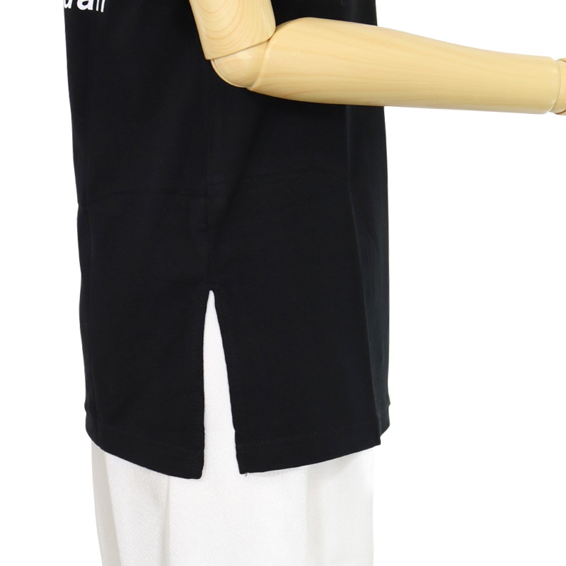 【特価】中国製 綿100%Tシャツ 武術太極(黒・S、LLサイズ)【半袖・プリント】