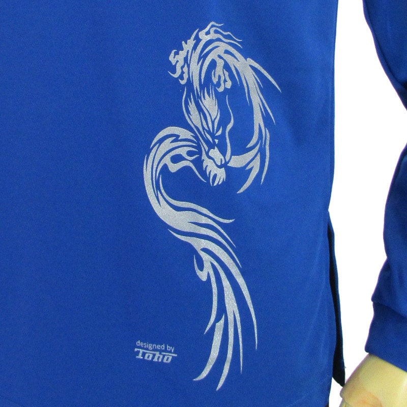 ＊＊吸汗ドライTシャツ 降龍【長袖・プリント】