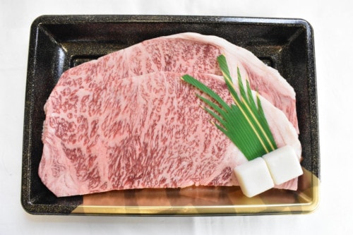 【肉のカジ】●A5ランク●常陸牛 サーロインステーキ　４００ｇ（２００ｇ×２枚）