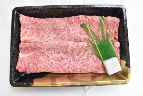 【肉のカジ】●A5ランク●常陸牛 肩ロースすき焼き用　１８０ｇ