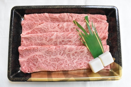 【肉のカジ】●A5ランク●常陸牛 肩ロースすき焼き用　３６０ｇ
