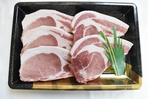 【肉のカジ】美明豚 ロースとんかつソテー用　７００ｇ（１４０ｇ×５枚）