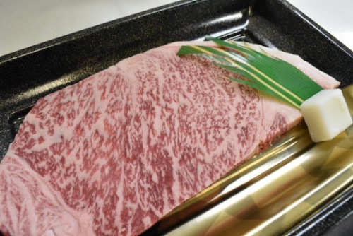 【肉のカジ】ステーキセット ●A5ランク●常陸牛サーロインステーキ２００ｇ ＋ 美明豚ロースステーキ１４０ｇ×２枚