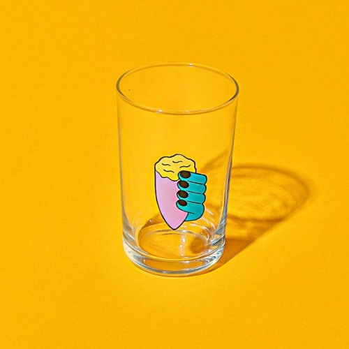 【さつまいも関連グッズ】グラス　４本指　※ワンサイズ