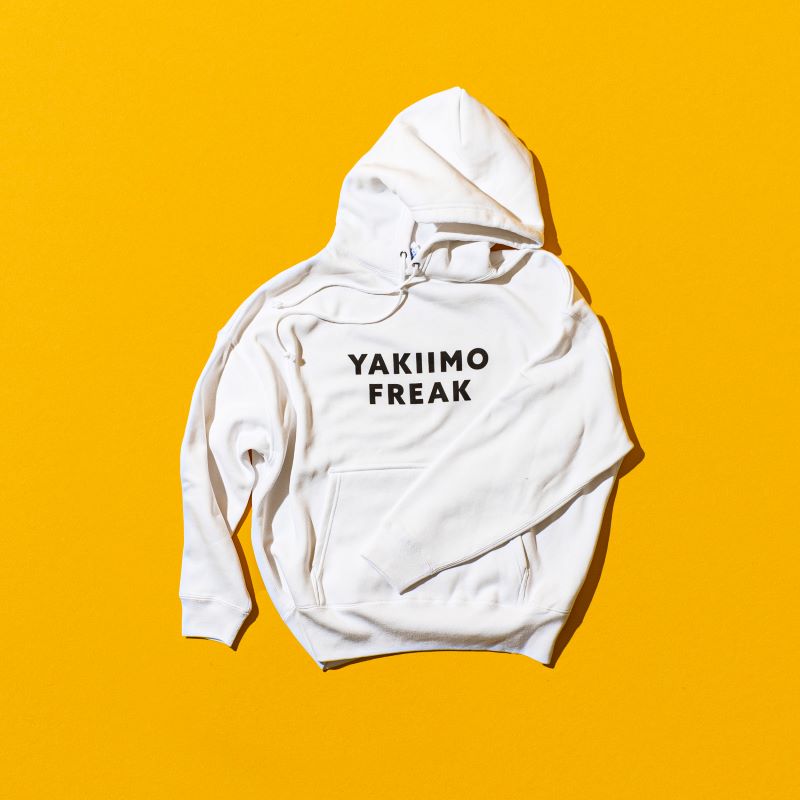 【さつまいもアパレル商品】パーカー　白　サイズＭ