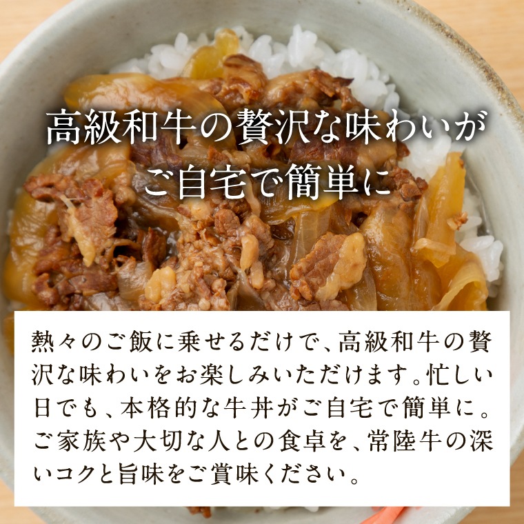 常陸牛牛丼の具　10個セット