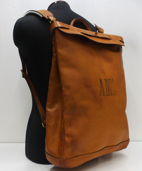 Vasco(ヴァスコ) [Lot.VS-206L LEATHER VOYOGE 2WAY RUCKSACK/Mastard