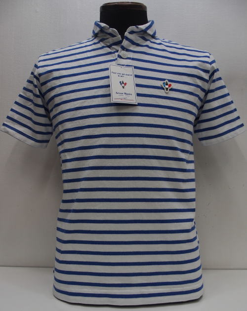 Arvor Maree(アルボー・マレー)[SAILR 1B-POLO BORDER/Blue] | Arvor