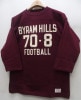 WAREHOUSE(�������ϥ���)[Lot.4063 3/4 Sleeve Football Tee/BYRAM HILLS-Bordeaux]