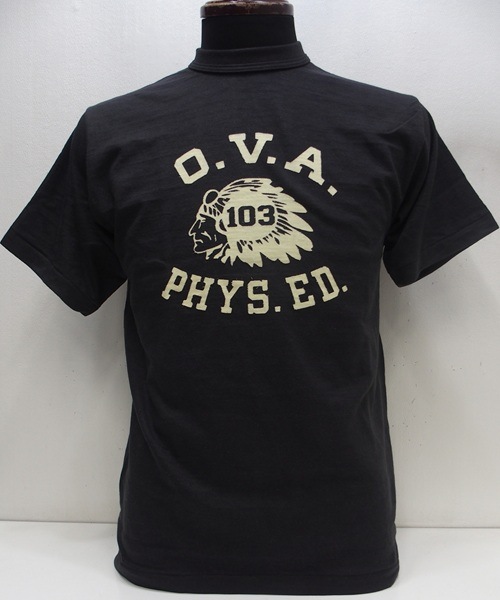 WAREHOUSE(ウエアハウス) [Lot.4601 O.V.A./Original Tee-Smicro Black 
