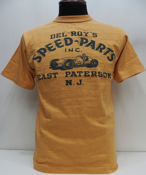 WAREHOUSE(ウエアハウス)[Lot.4601 SPEED-PARTS/Original Tee-Orange