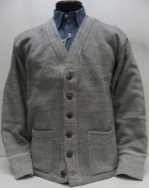 WAREHOUSE(ウエアハウス)[Lot.498 4-Needle Sweat Cardigan] | ・WARE