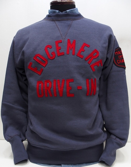 WAREHOUSE（ウエアハウス）[Lot.401 SET-IN SLEEVE SWEAT/EDGEMERE