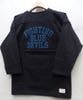 WAREHOUSE(�������ϥ���)[Lot.4063 3/4 Sleeve Football Tee/BLUE DEVILS-Smicro Black]