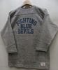 WAREHOUSE(�������ϥ���)[Lot.4063 3/4 Sleeve Football Tee/BLUE DEVILS-Heather Gray]