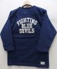 WAREHOUSE(�������ϥ���)[Lot.4063 3/4 Sleeve Football Tee/BLUE DEVILS-Navy]