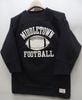 WAREHOUSE(�������ϥ���)[Lot.4063 3/4 Sleeve Football Tee/MIDDLETOWN-Smicro Black]