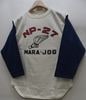 WAREHOUSE(�������ϥ���)Baseball Three-Quarter Sleeve Tee [Lot.4800 NP-27-Cream��Navy]