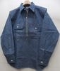 WAREHOUSE(�������ϥ���) [Lot.3062 CHAMBRAY WORK SHIRTS/HALF ZIP-Sax]