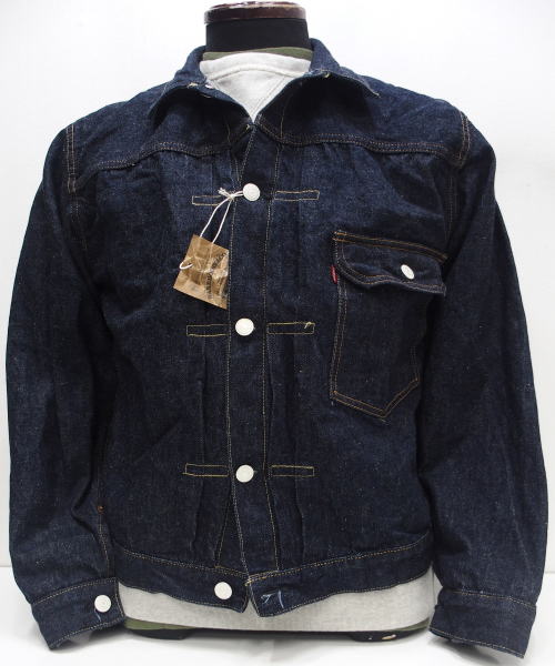 WAREHOUSE(�������ϥ���)[Lot.DD-2001/T BACK STYLE DENIM JACKET/Indigo-One Wash]