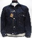 WAREHOUSE(�������ϥ���)[Lot.DD-2001/T BACK STYLE DENIM JACKET/Indigo-One Wash]