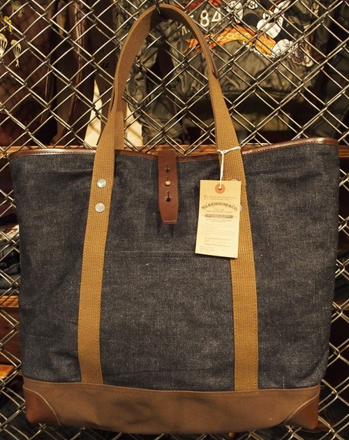 WAREHOUSE(ウエアハウス) [Lot.5212 DENIM TOTE BAG-Indigo] | ・WARE