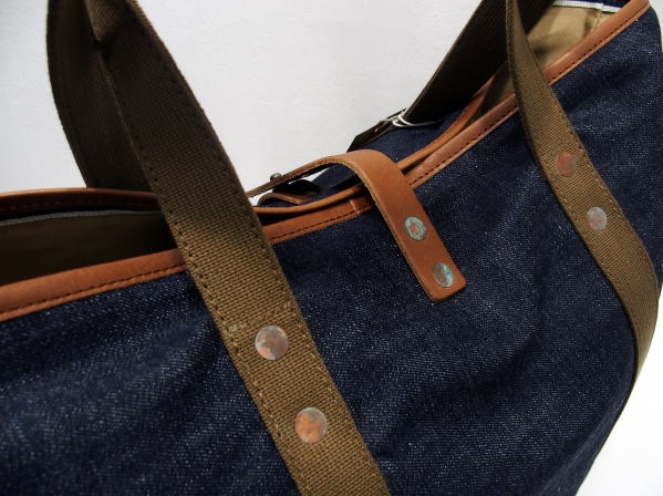 WAREHOUSE(�������ϥ���) [Lot.5212 DENIM TOTE BAG-Indigo]