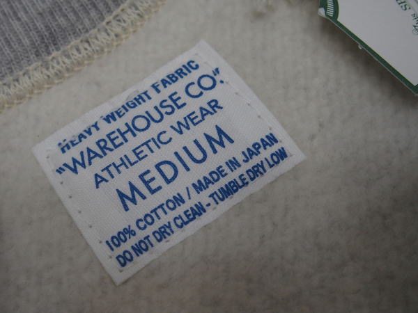 WAREHOUSE(ϥ) [Lot.483 Crew Neck Sweatshirt/MIAMI HIGH-Heather Gray]