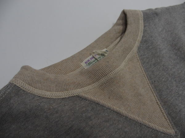WAREHOUSEʥϥOriginal Sweat [SET-IN SLEEVE SWEAT/Lot.466-GrayOatmeal]