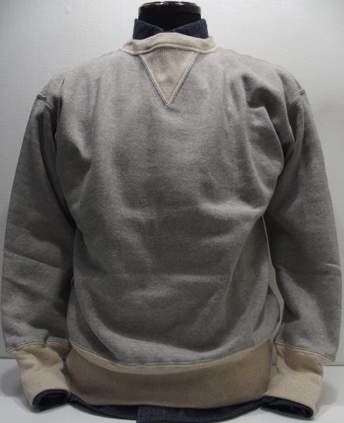 WAREHOUSEʥϥOriginal Sweat [SET-IN SLEEVE SWEAT/Lot.466-GrayOatmeal]