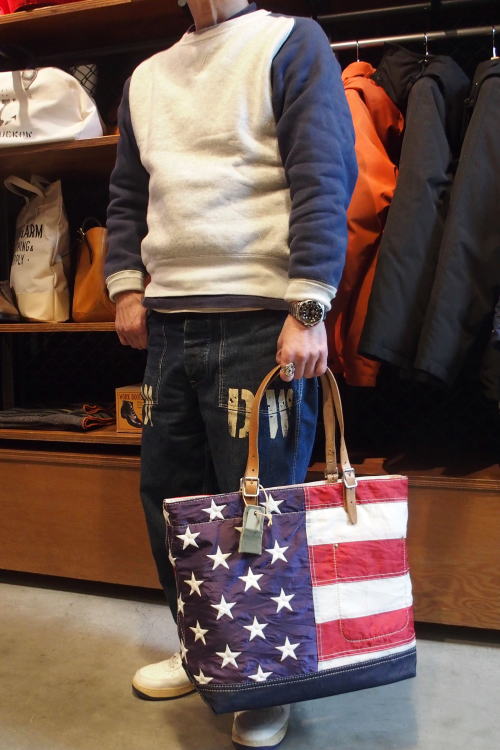 NO MORE WAR(�Ρ��⥢������)[MILITARY FLAG TOTE BAG/Pattern A]