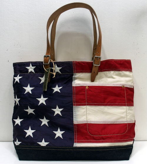 NO MORE WAR(�Ρ��⥢������)[MILITARY FLAG TOTE BAG/Pattern A]