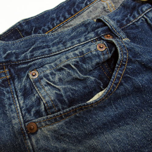 WAREHOUSE(ϥ) [2ND-HAND Lot.1101/Real Vintage Used Wash/Button-fly]