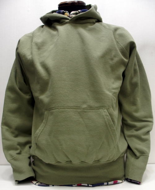 WAREHOUSE(ϥ) [2ND-HAND SWEAT PARKA/Lot.462 Plain-Green]