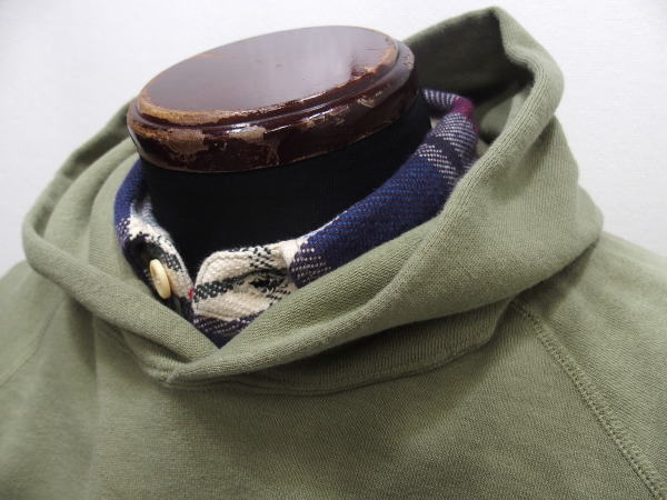 WAREHOUSE(ϥ) [2ND-HAND SWEAT PARKA/Lot.462 Plain-Green]