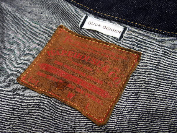 WAREHOUSE(�������ϥ���)Original Vintage Denim Jacket [Lot.DD-s2001xx New Denim/WW II MODEL-ONE WASH]
