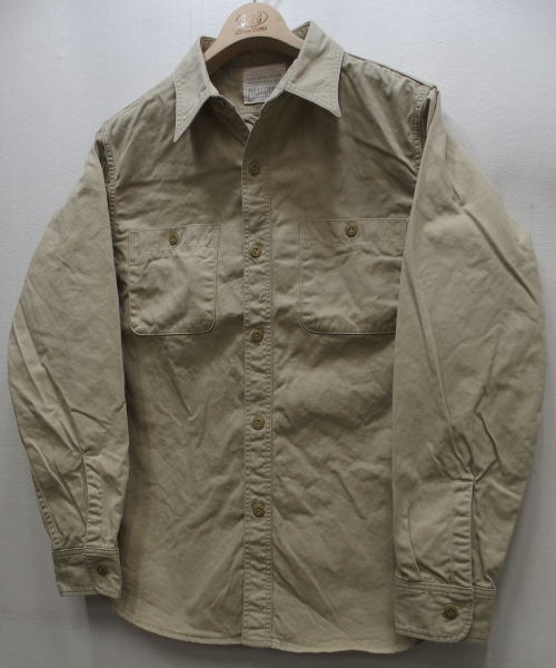 FULLCOUNT(ե륫) [Lot.4890C Chino Work Shirt/Beige]