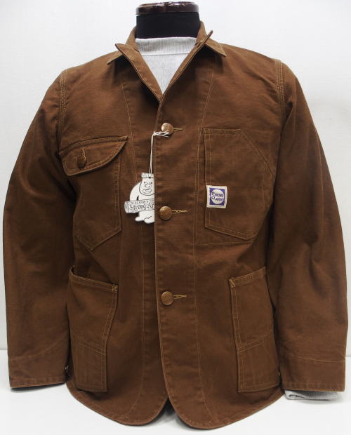 John Gluckow(����� ����å���)by WAREHOUSE [Lot.JG-03 1930s Neverlost Jacket/Brown Duck]
