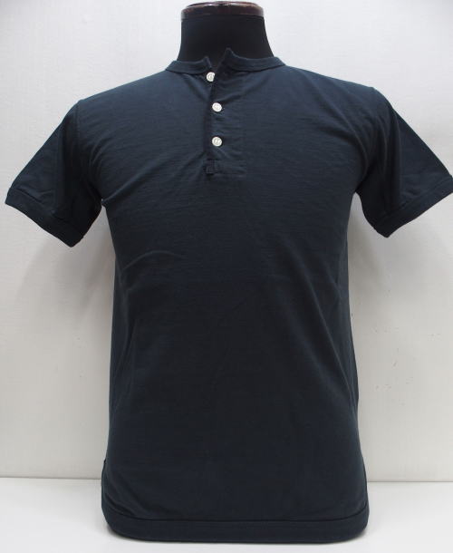 FULLCOUNT(�ե륫�����)[Lot.5222H-21 Flatseam Heavy Weight 3B Henley T-Shirt/Ink Black]
