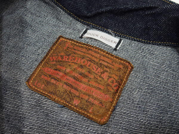 WAREHOUSE(�������ϥ���)Original Vintage Denim Jacket [Lot.DD-2001 1st Model/Indigo-One Wash]