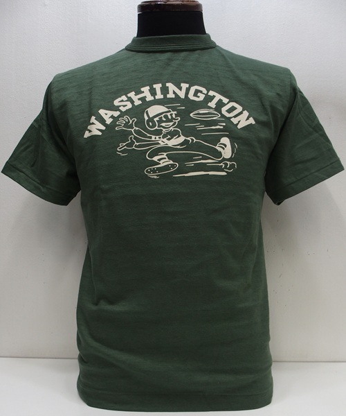 【新品】ウエアハウス　Lot 4601 WASHINGTON グリーン　XL WAREHOUSE(ウエアハウス)[Lot.4601 WASHINGTON/Original Tee-Green