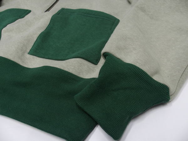 John Gluckow( å)by WAREHOUSE [Lot.JG-CS11 The Olympic Champion Sweat Parka/Applique-Beige]