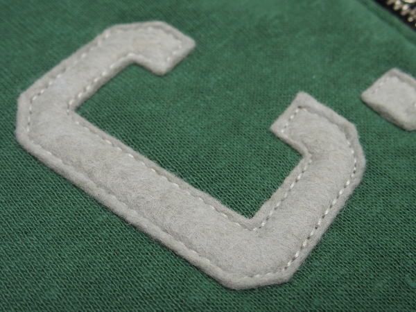 John Gluckow(����� ����å���)by WAREHOUSE [Lot.JG-CS11 The Olympic Champion Sweat Parka/Applique-Green]