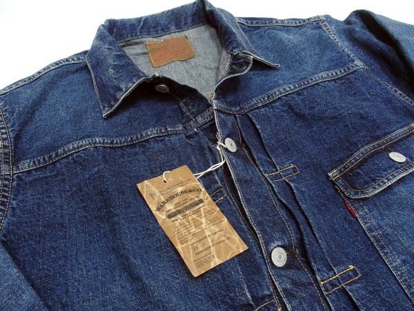 WAREHOUSE(�������ϥ���) [2ND-HAND Lot.2001 DENIM JACKET/Real Vintage Used Wash]
