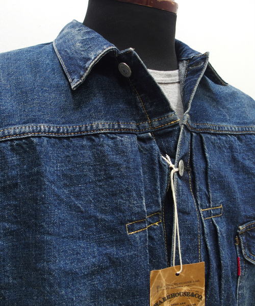 WAREHOUSE(�������ϥ���) [2ND-HAND Lot.2001 DENIM JACKET/Real Vintage Used Wash]