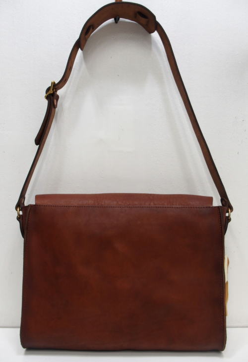Vasco(��������)[Three Eight ���� Lot.VS-258L LEATHER POST SHOULDER BAG/Camel]