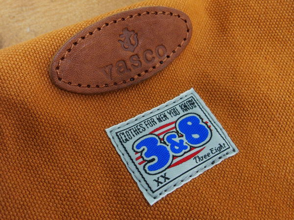 Vasco(��������)[Three Eight ���� Lot.VS-258L LEATHER POST SHOULDER BAG/Camel]