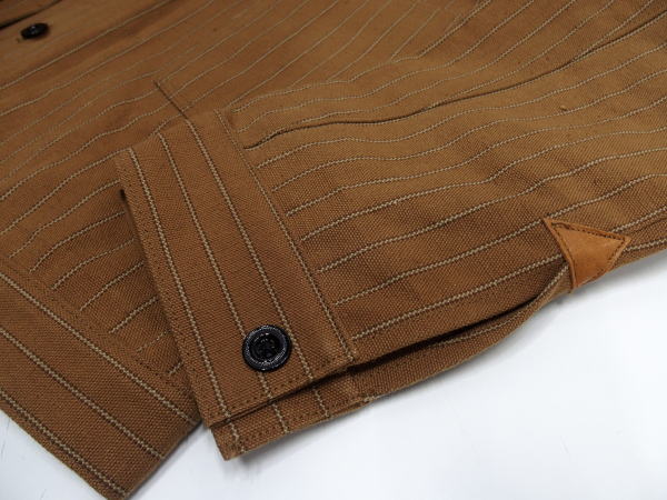 WAREHOUSE(�������ϥ���) [Lot.2214 1880 HEAVY LEATHER BOUND BROWSE/Duck Stripes]