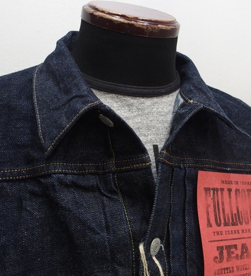 FULLCOUNT(�ե륫�����)[Lot.2107 FLAP POCKET HEAVY OZ DENIM JACKET/1st Model-13.7oz]